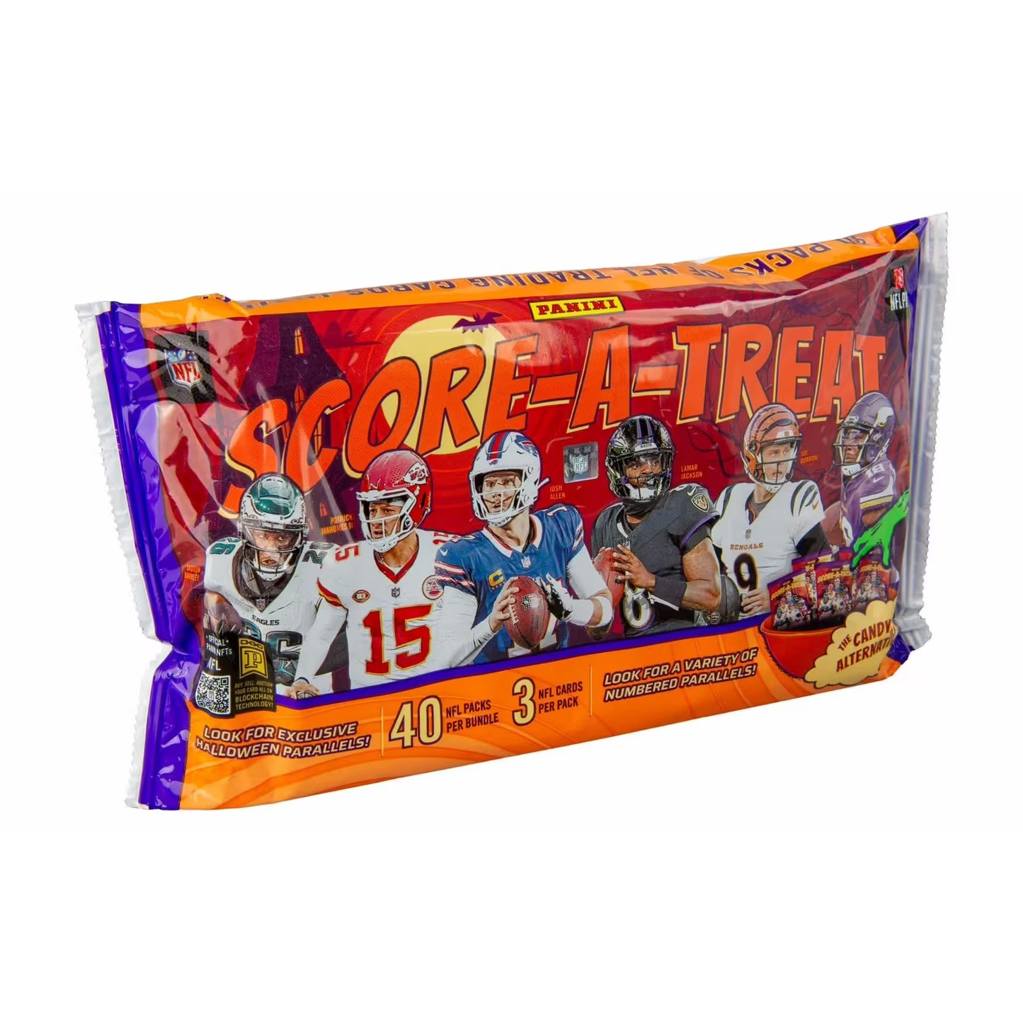 Panini Halloween 2025 Score-A-Treat Football Trading Cards