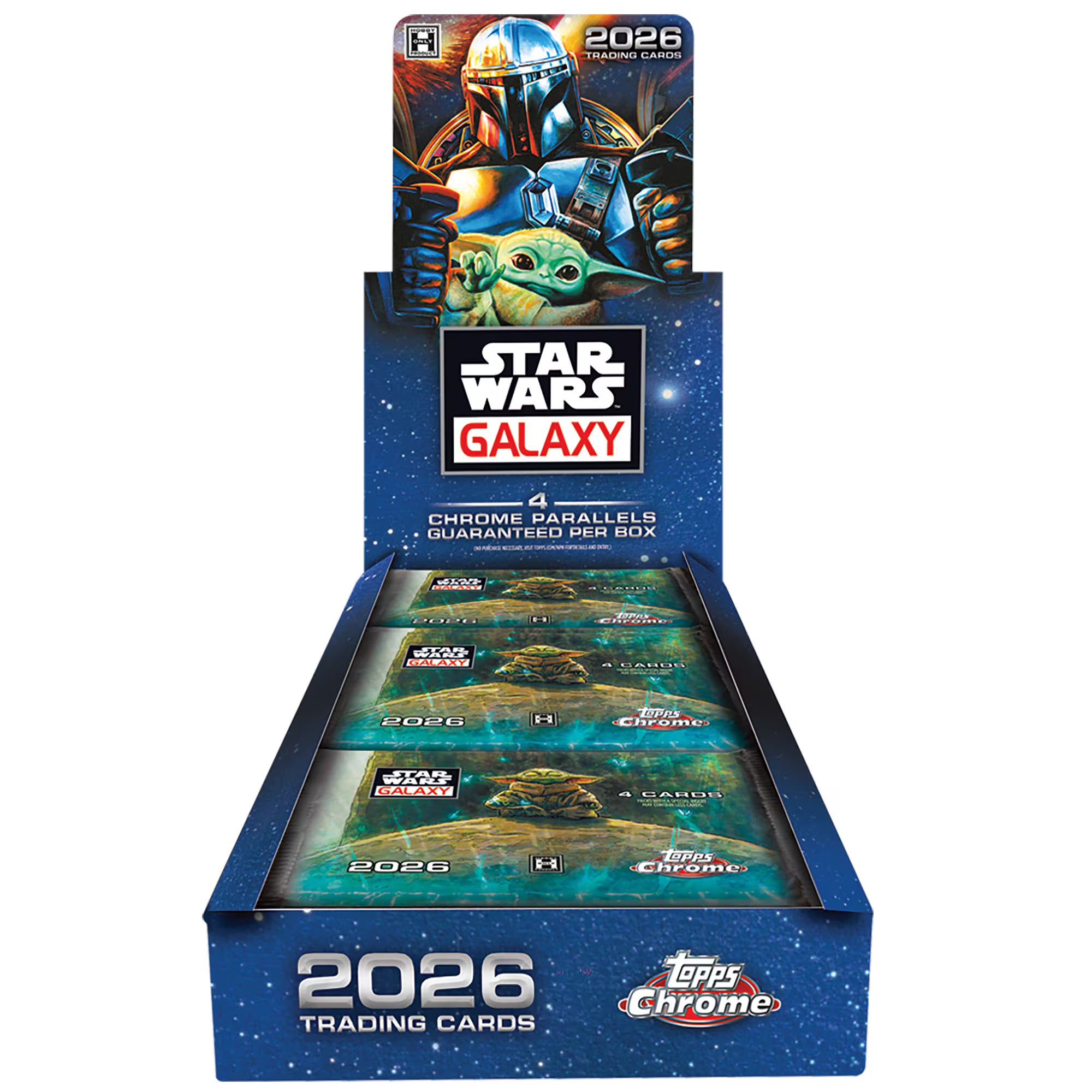 2026 Topps Chrome Star Wars Galaxy Hobby Box