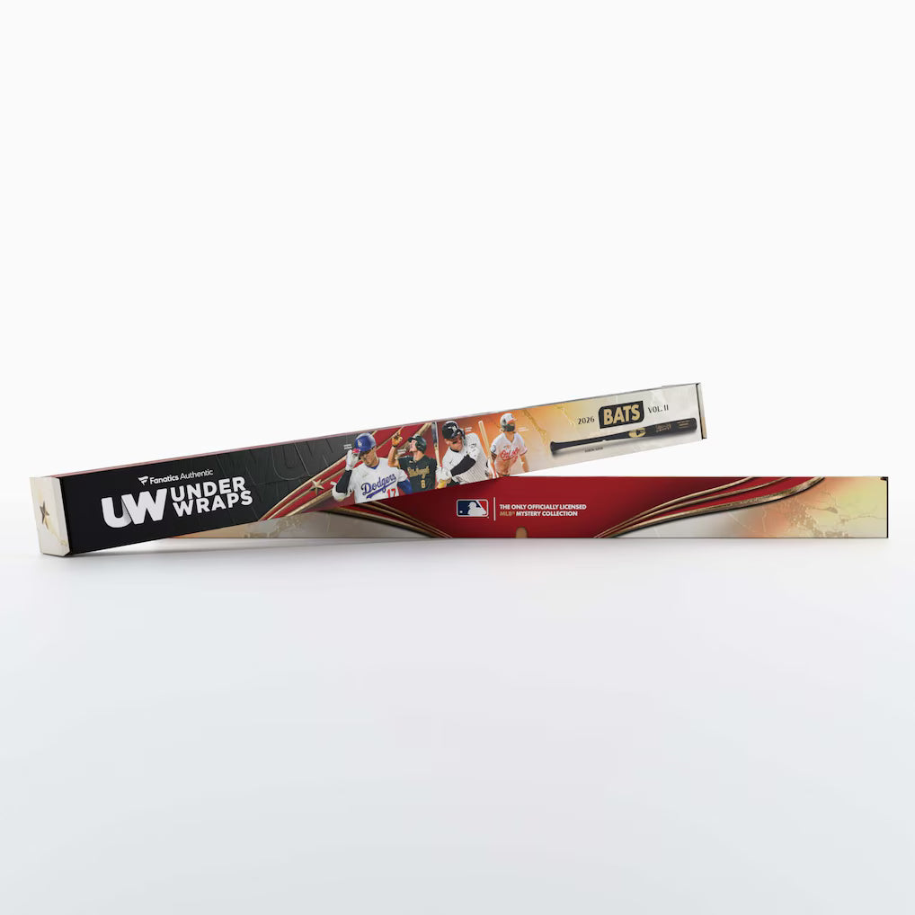 2026 Fanatics Under Wraps MLB Baseball Bats Volume 2 Mystery Box
