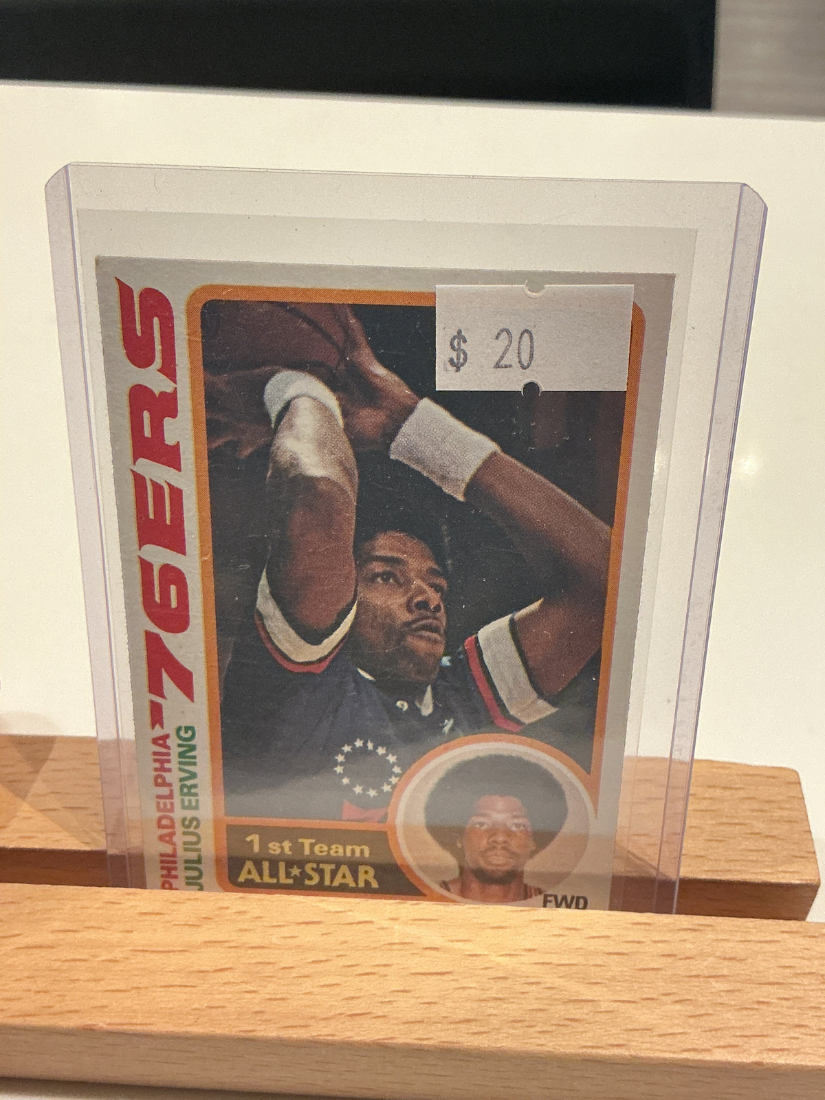 1978 Topps NBA 1st Team All-star Julius Irving
