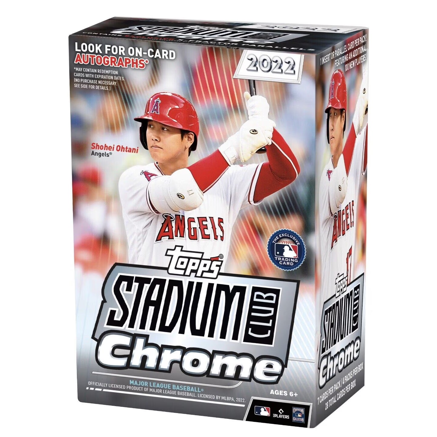 2022 Topps Stadium Club Chrome MLB Baseball Factory Sealed Retail Blaster Box