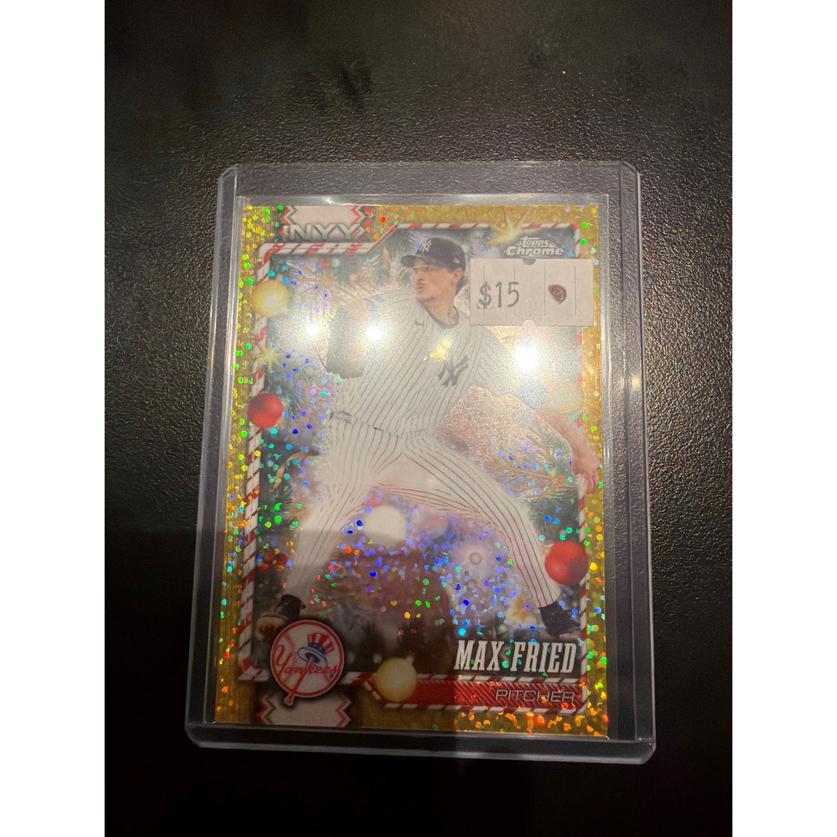 Topps Chrome Max Fried /50 Holiday