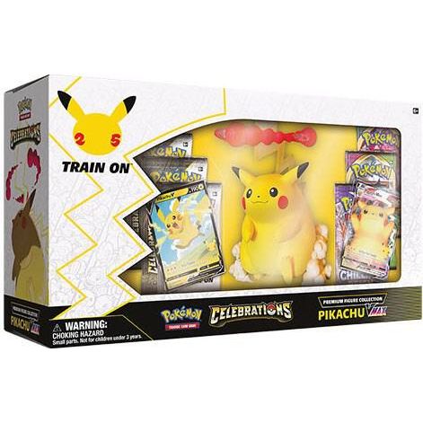 Pokémon Pikachu VMAX Celebrations Premium Figure Collection Box