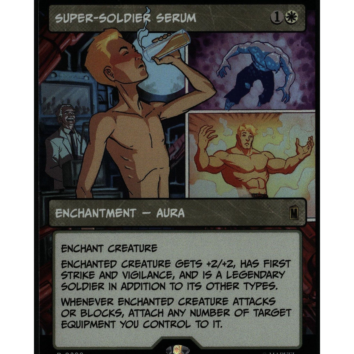 Magic Marvel Super Heroes Super-Soldier Serum [Borderless] #299