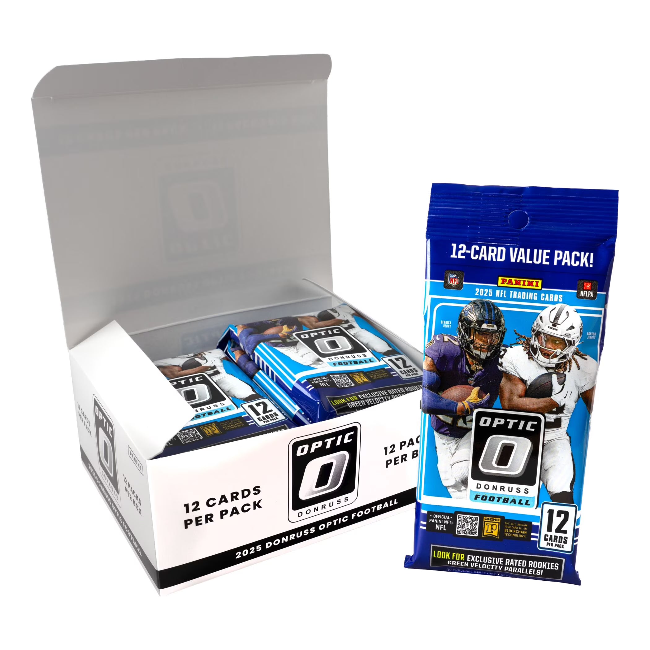 2025 Panini Donruss Optic Football Fat Pack Box