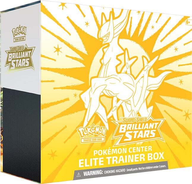 Pokémon TCG: Sword & Shield - Brilliant Stars Pokémon Center Elite Trainer Box