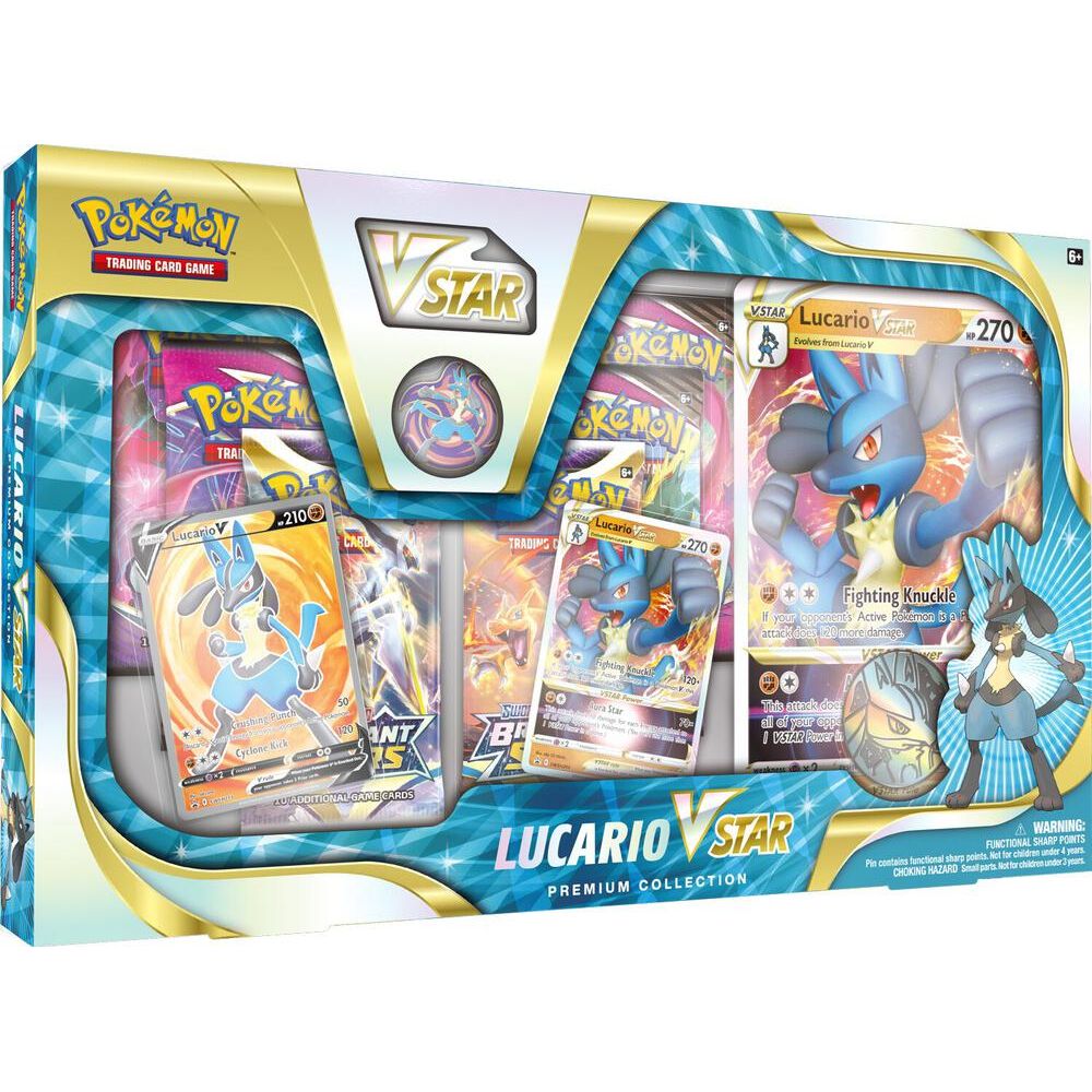 Pokémon Lucario VSTAR Premium Collection Box