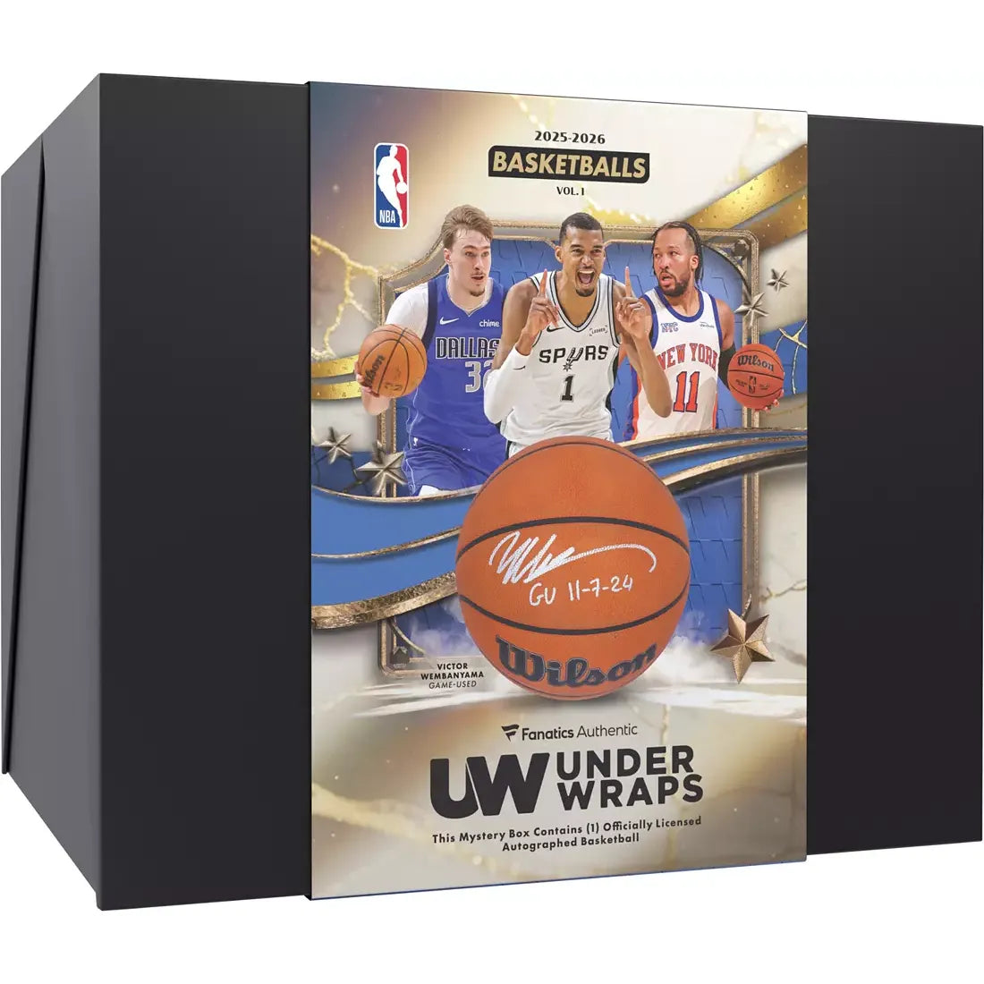 NBA 2026 Under Wraps Autographed Basketball Volume 1