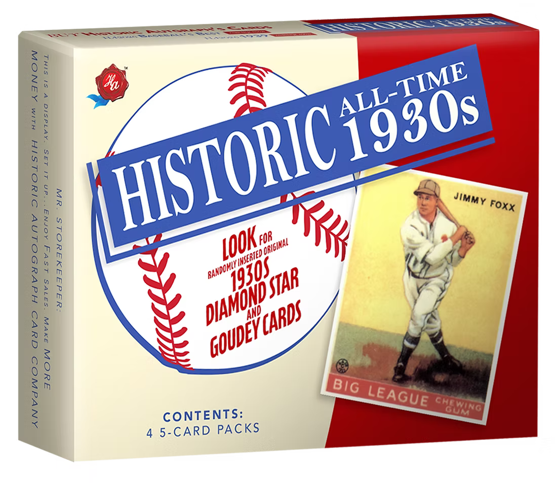 2026 HA All-Time 1930s Baseball