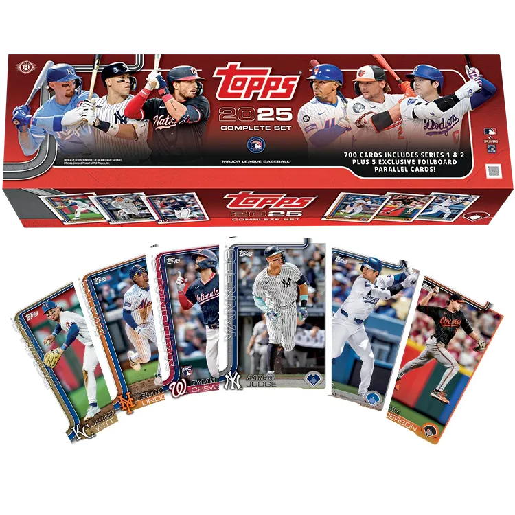 2025 Topps Complete Baseball Factory Set Hobby Case
