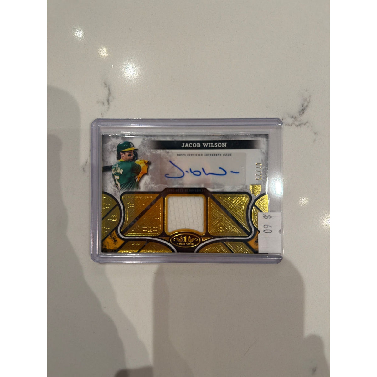 Tier One Jacob Wilson RPA /25