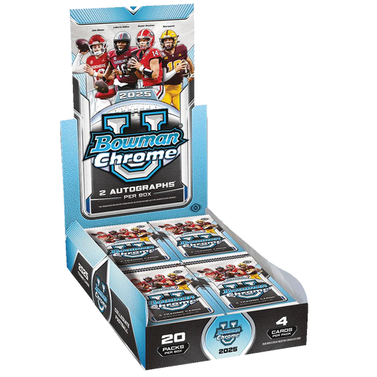 2025 Bowman University Chrome® Football - Hobby Box
