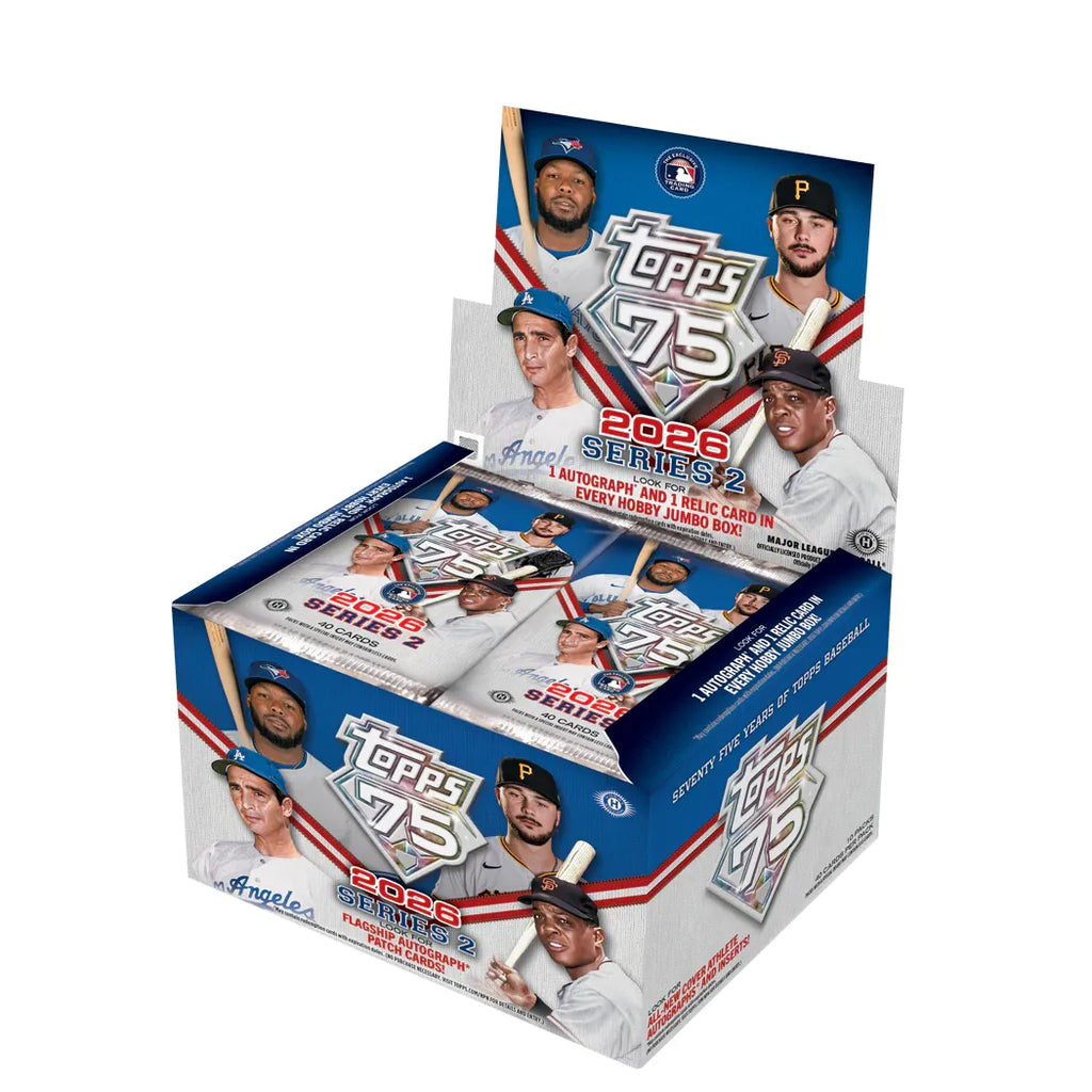 2026 Topps Series 2 Baseball Hobby Jumbo Box