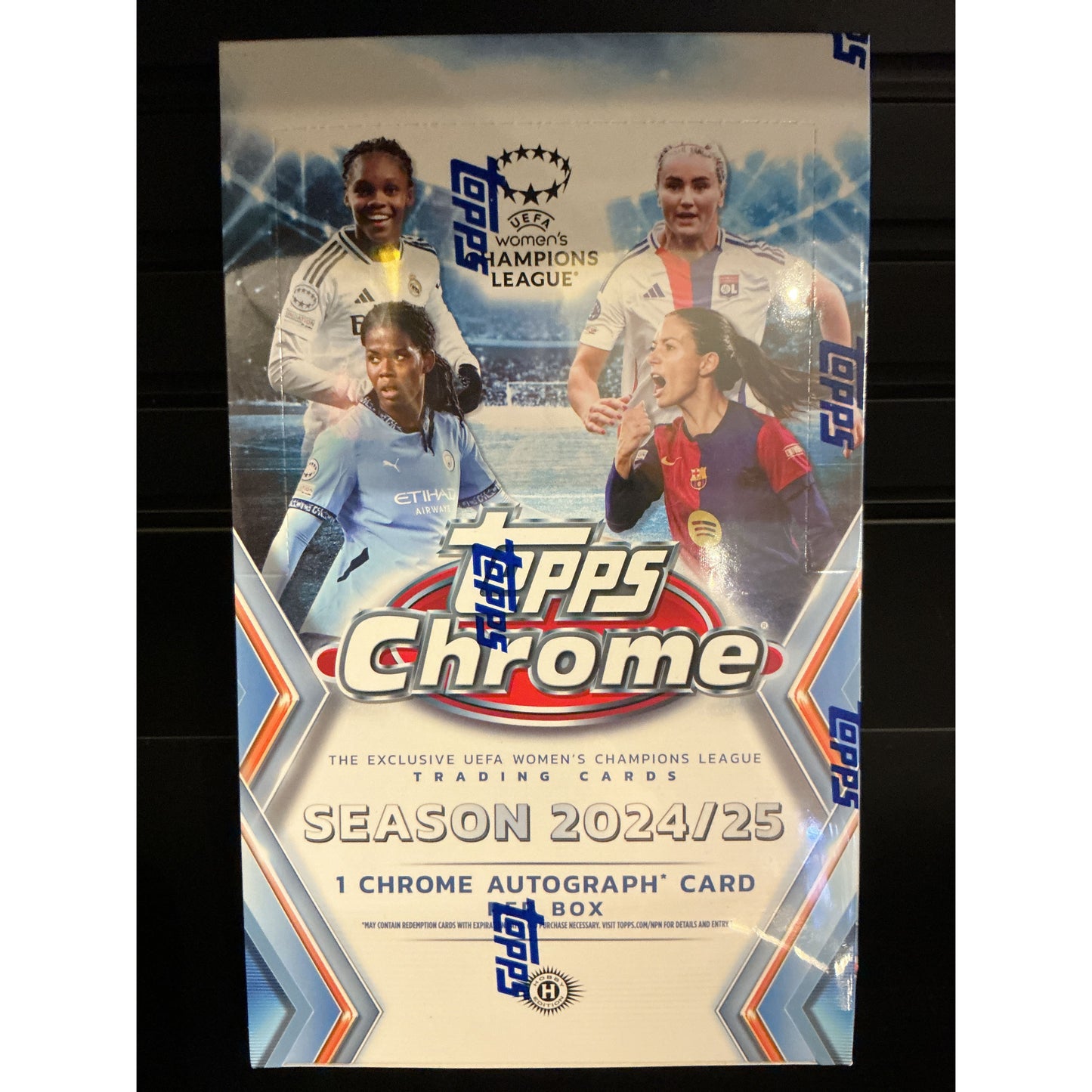 2024-25 Topps Chrome Women’s Champion League Hobby Box