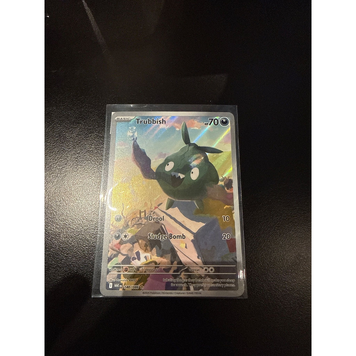 2025 White Flare Trubbish #140/086