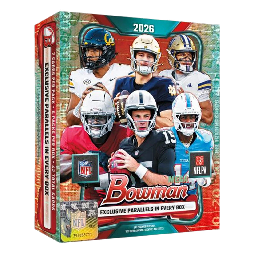 Topps 2026 Bowman Football Mega Box