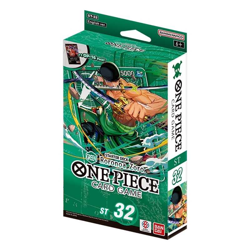 One Piece Card Game: Green Roronoa Zoro Starter Deck (ST-32)