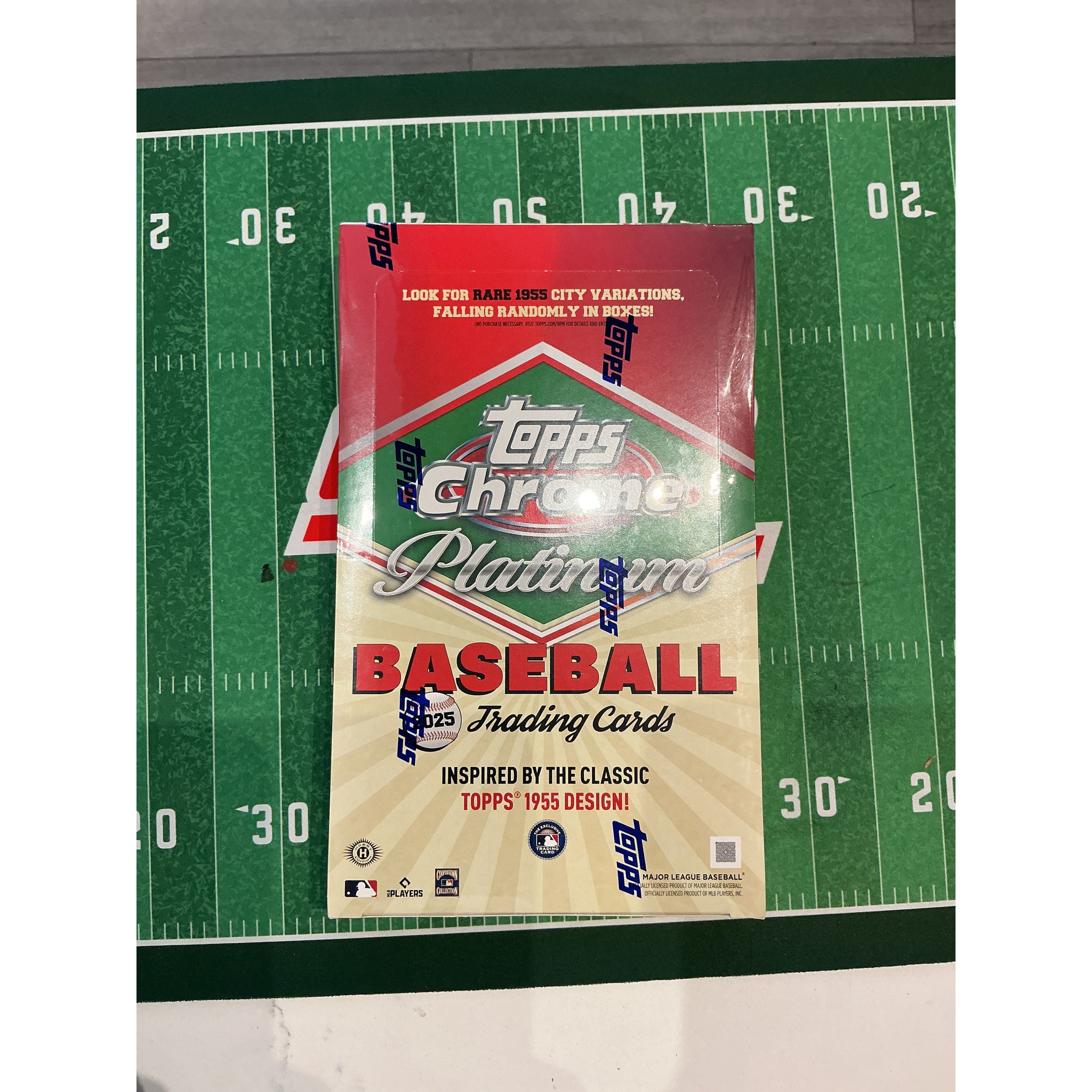 2025 Topps Chrome Platinum '55 Baseball Hobby Box