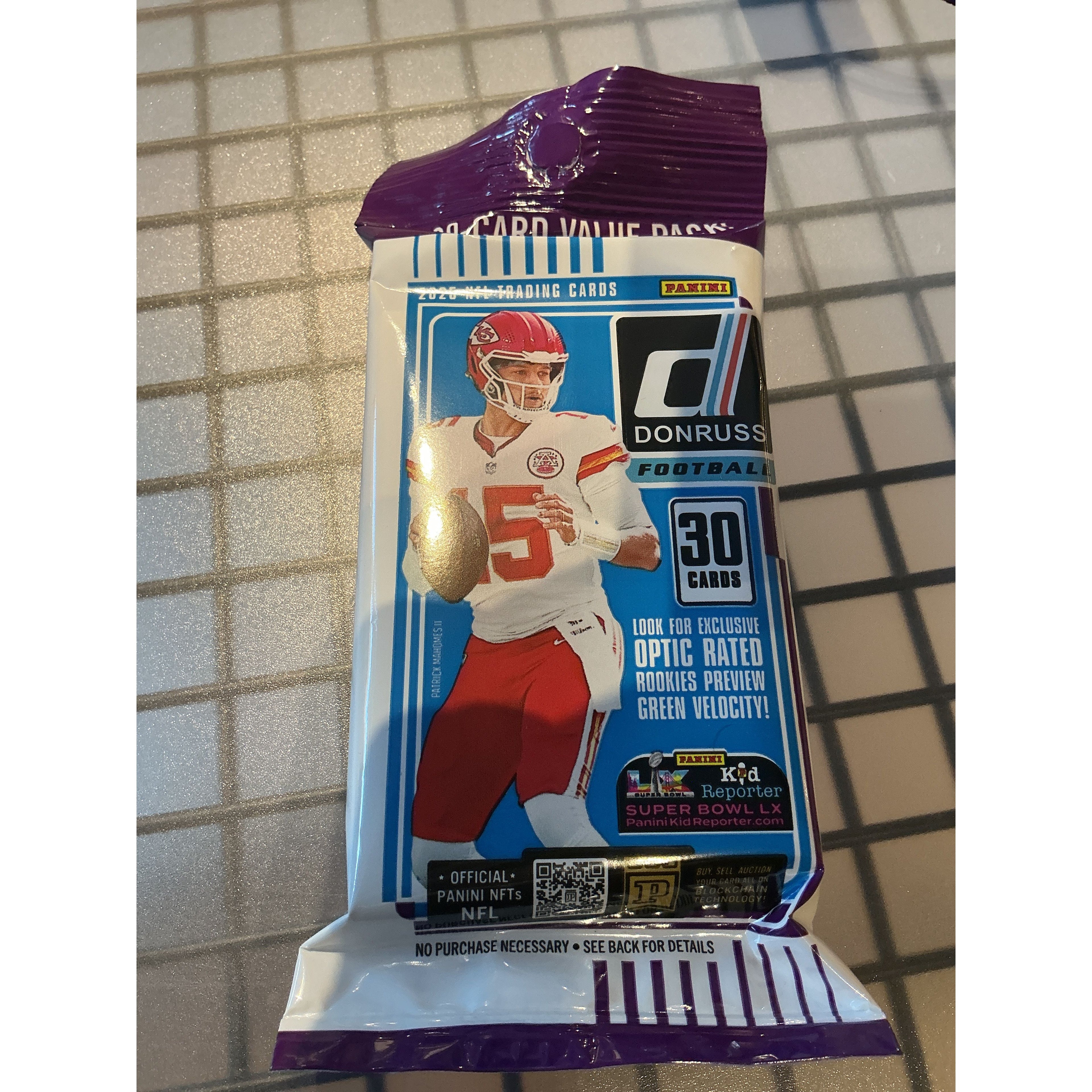 2025 Panini Donruss Football 30-card Value Pack