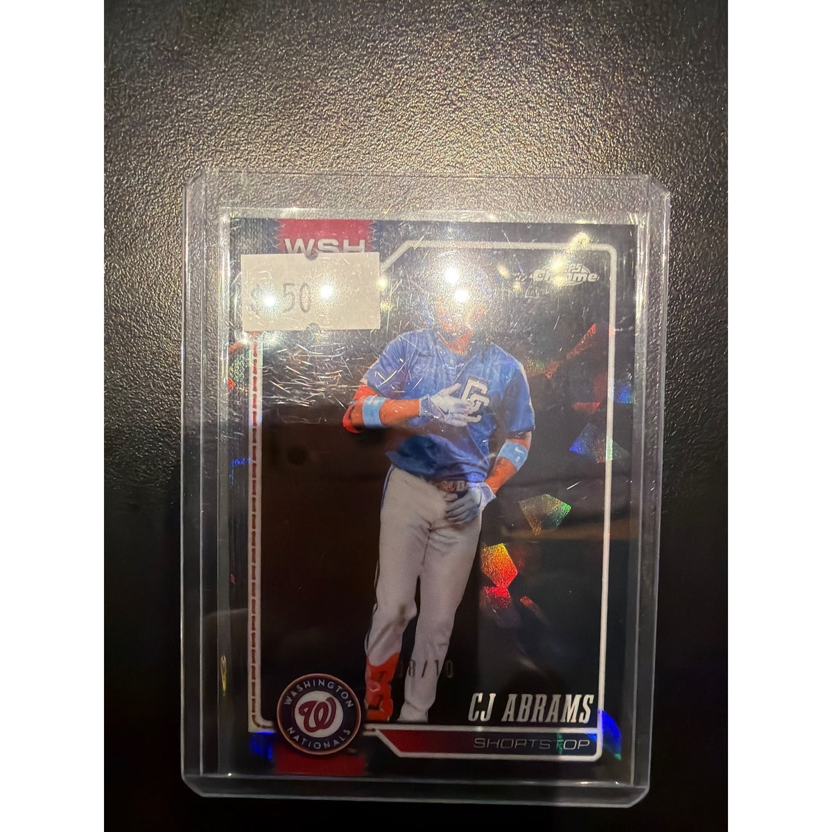 Topps Chrome CJ Abrams /10
