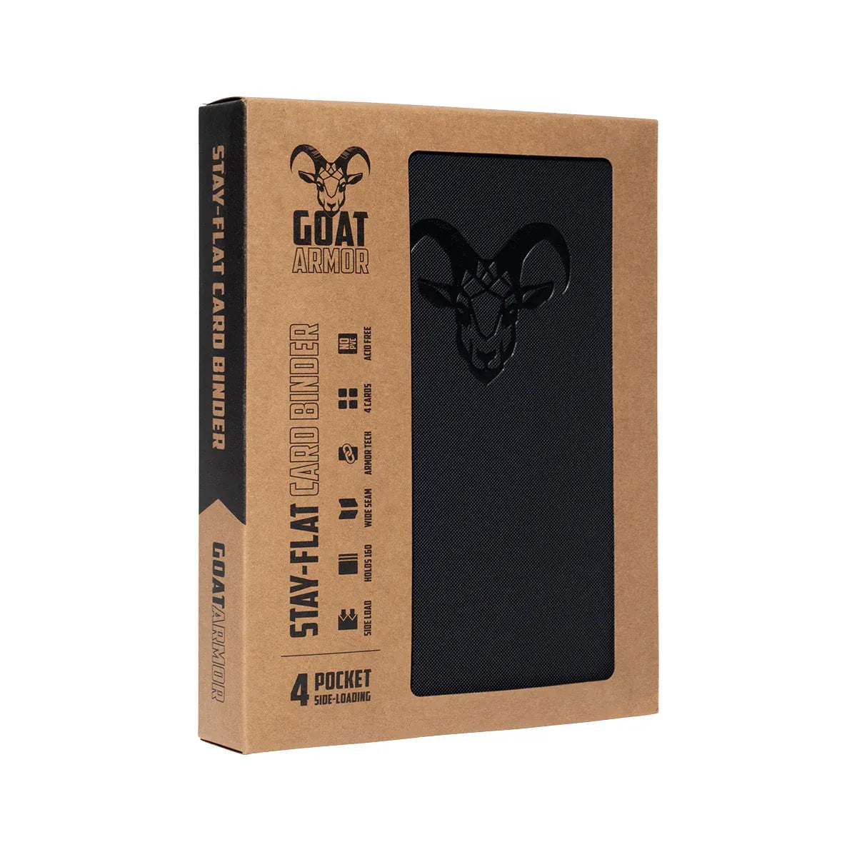 Goat Armor 4-Pocket "Stay Flat" Binder