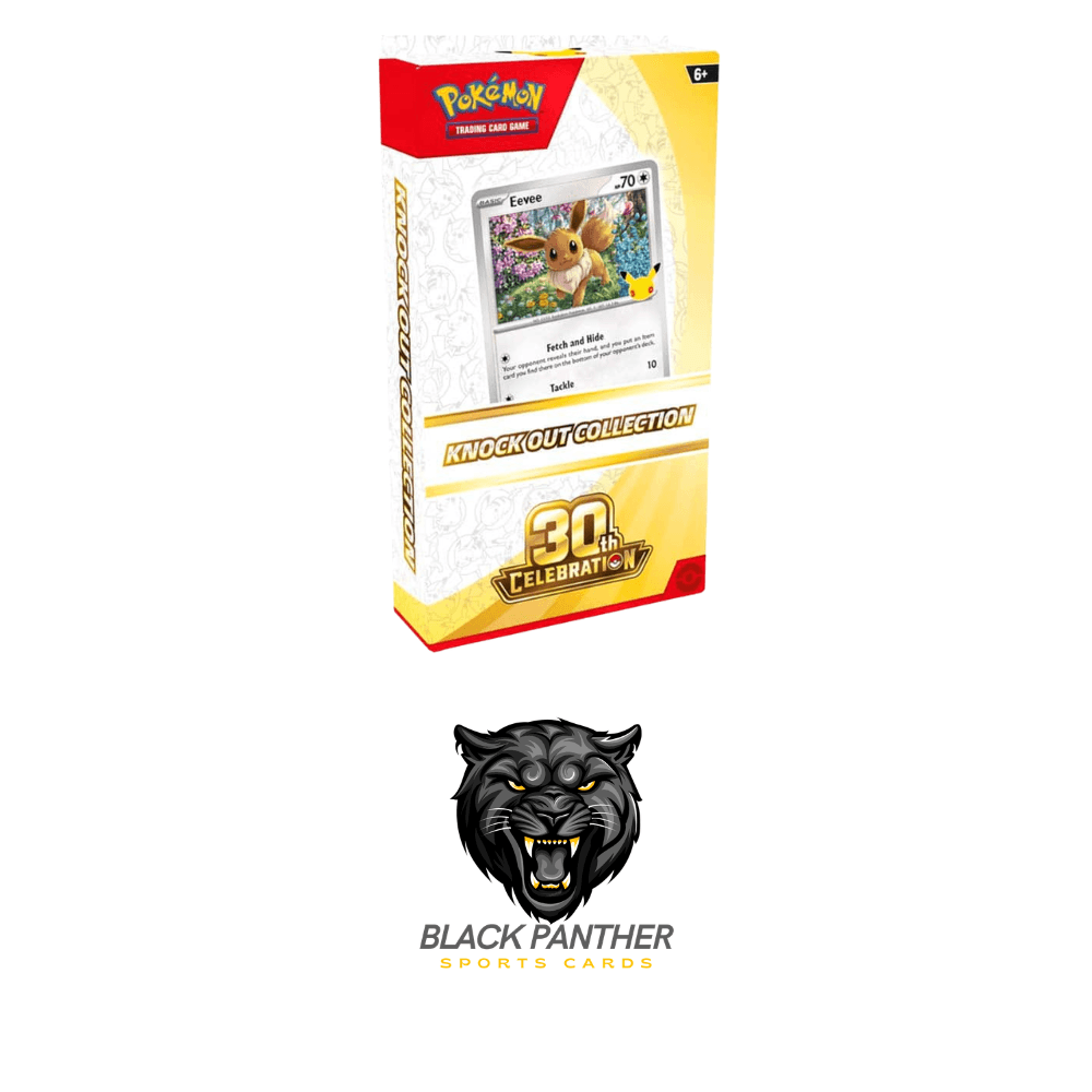Pokémon 30th Celebration Knock Out Collection Eevee Foil Card