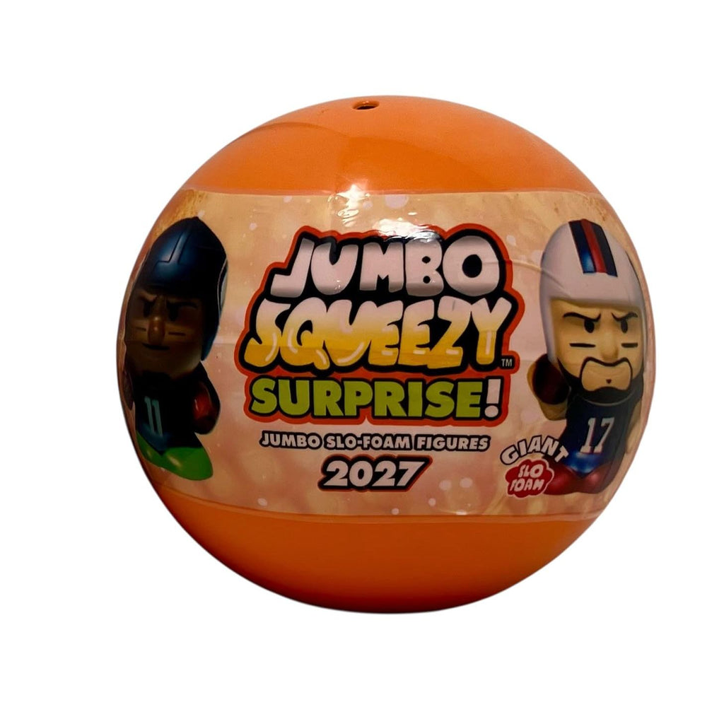 SqueezyMates Party Animal 1 NFL Football Series 6 Jumbo Squeezy Mate Capsule 4-Inch