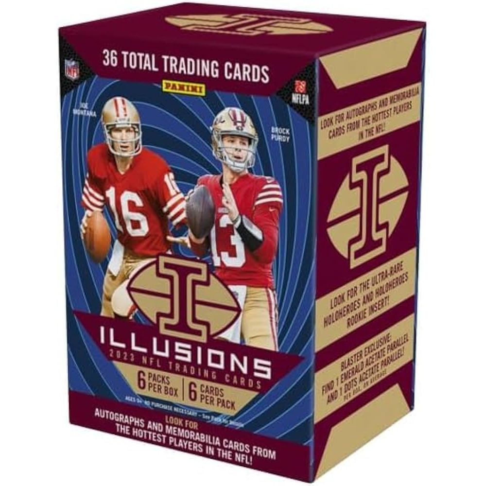2023 Panini Illusions Football 6-Pack Blaster Box