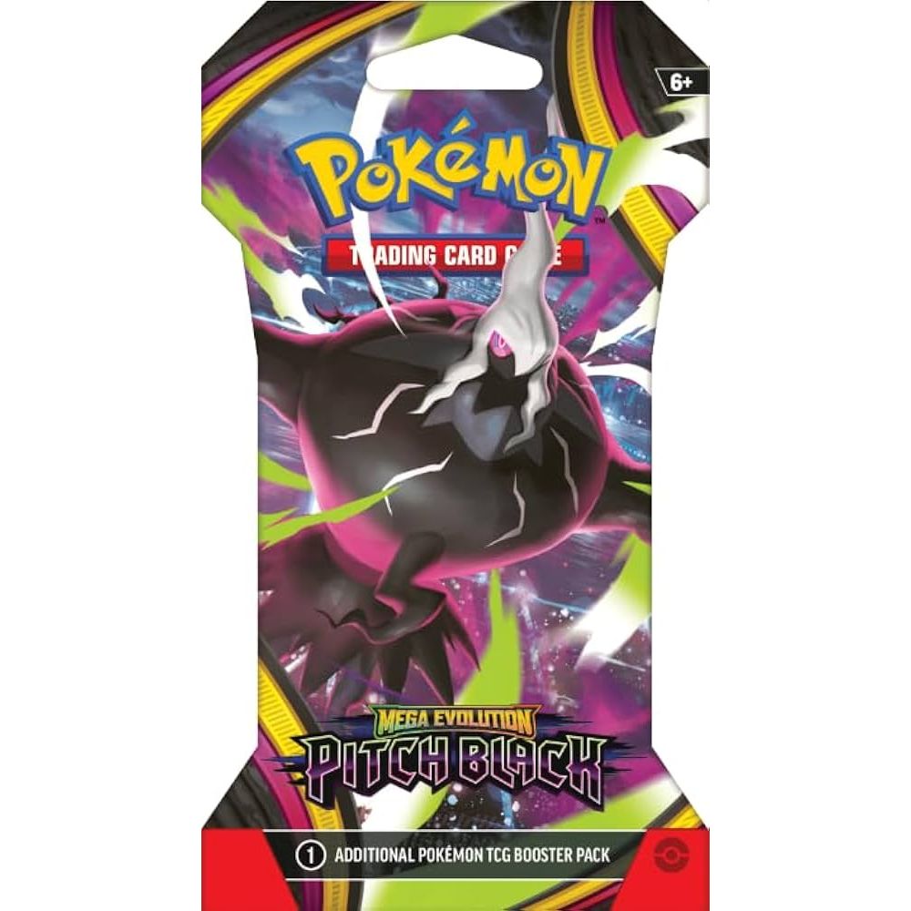 Pokémon TCG: Mega Evolution - Pitch Black Sleeved Booster Pack