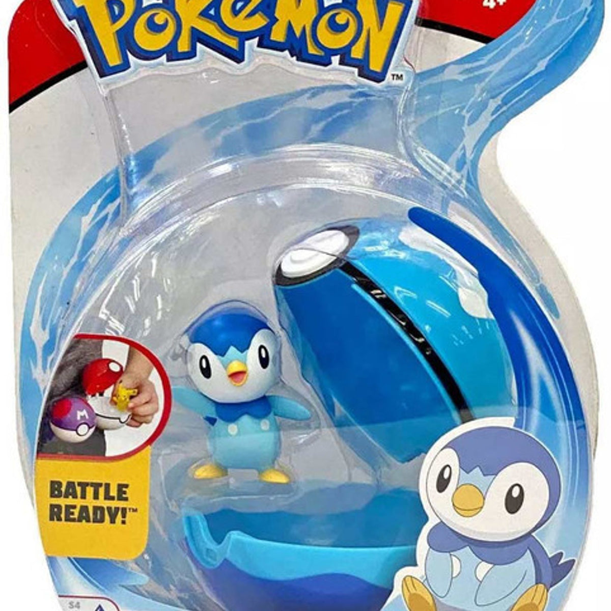 Pokemon Clip N Go Piplup and Dive Ball