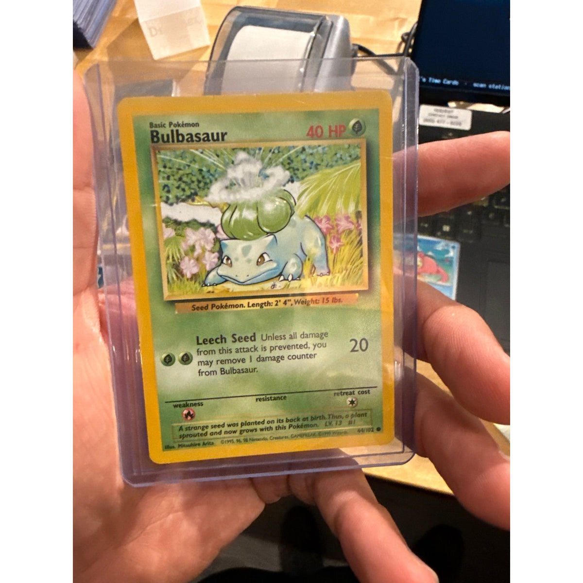 1999 Bulbasaur #44/102