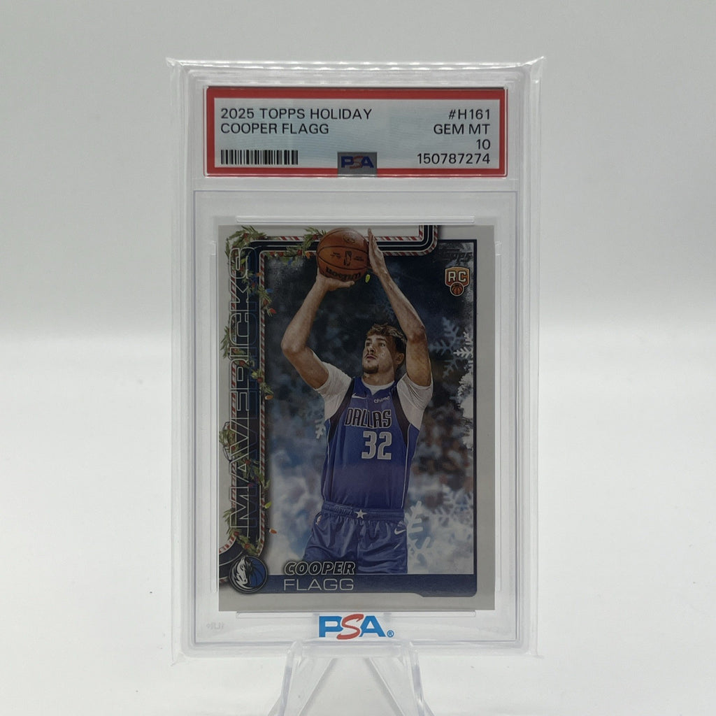 2025 Topps Holiday Cooper Flagg PSA 10