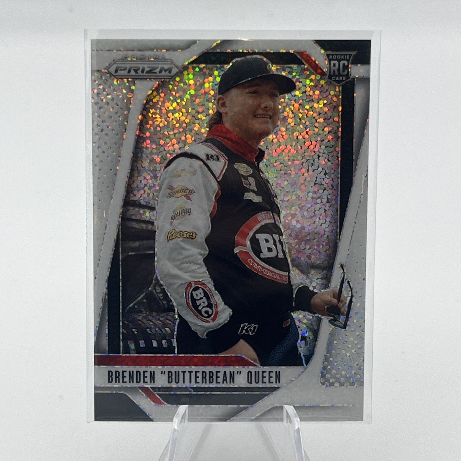 2025 Prizm Racing Brenden “Butterbean” Queen RC White Sparkle #8