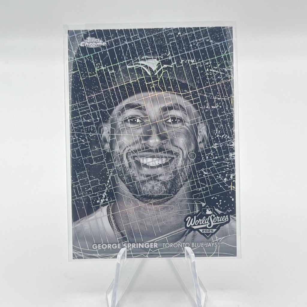 2026 Topps Chrome World Series at Night George Springer #WSN-6 1:1921 PACKS! SSP