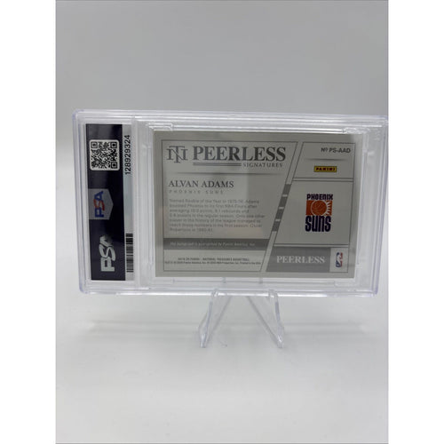 2019 Panini National Treasures Alvan Adams Peerless Signatures /25 PSA 8