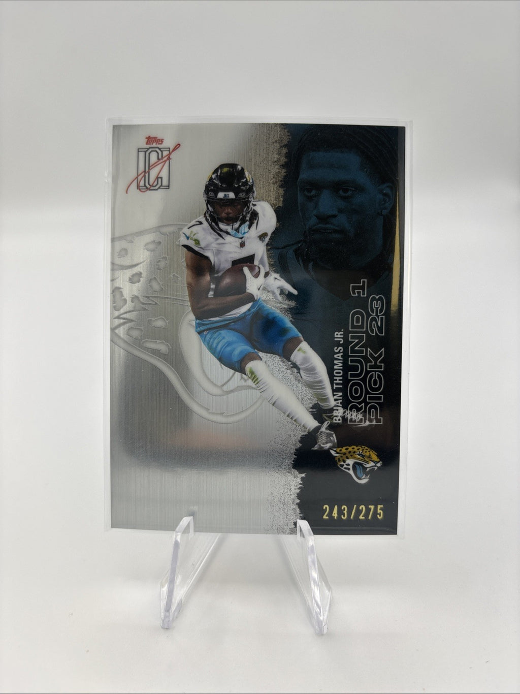 2025 Topps Signature Class - Brian Thomas Jr Chrome /275