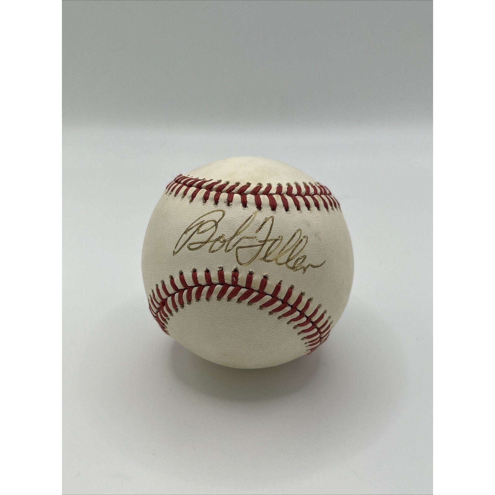 Bob Feller MLB Baseball Autographed PSA Authentication Original Signed Ball