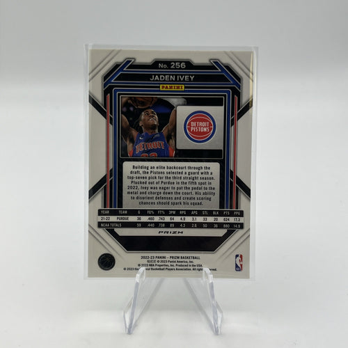 2022-23 Panini Prizm - Jaden Ivey #256 Silver Prizm (RC) ‼️READ DESCRIPTION‼️