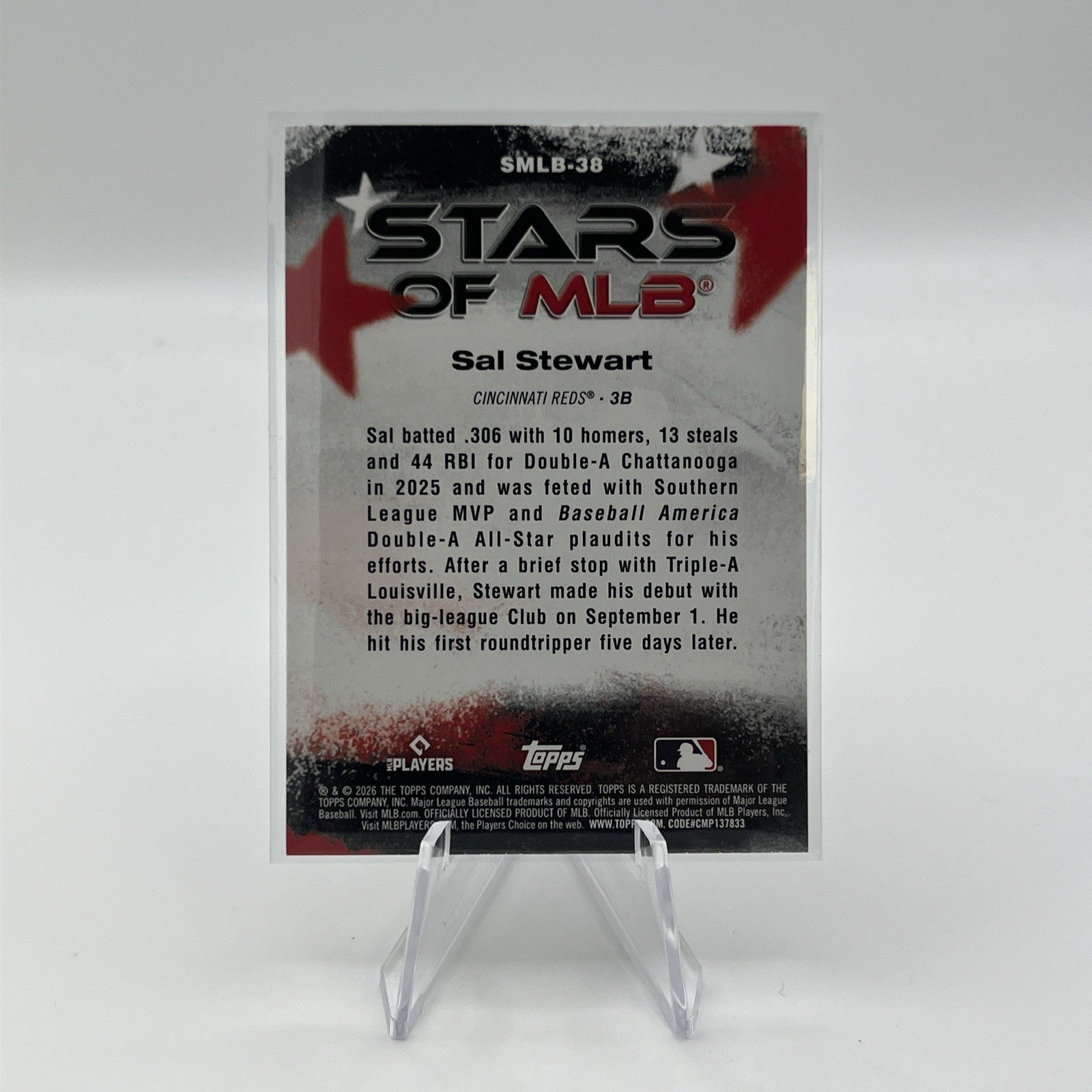 2026 Topps Series 2 Sal Stewart Stars Of The MLB (RC)