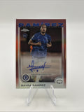 2025 Topps Chrome UEFA Women’s - Mayra Ramirez Rose Gold Refractor Auto /50