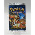 1999 Pokemon Base Set 1st Edition Charizard (EMPTY) Booster Pack Wrapper