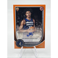 2025 Bowman Joan Beringer #RVA-JBE Orange Auto SSP Timberwolves #/25