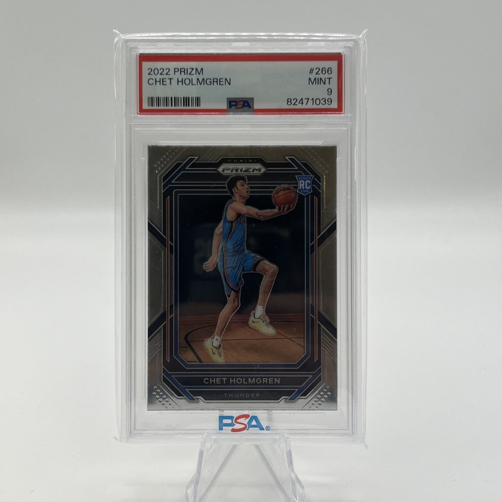 2022 Panini Prizm Chet Holmgren PSA 9