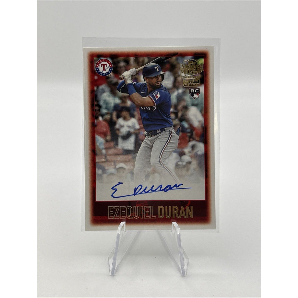 2023 Topps Archives #97FF-ED Ezequiel Duran Fan Favorites Autographs