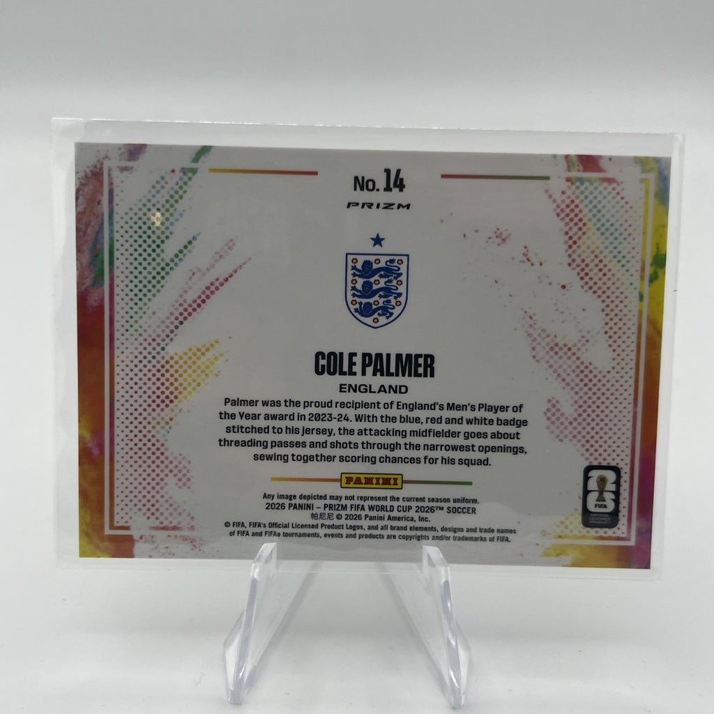 2026 Panini Prizm World Cup - Cole Palmer - Color Blast SSP