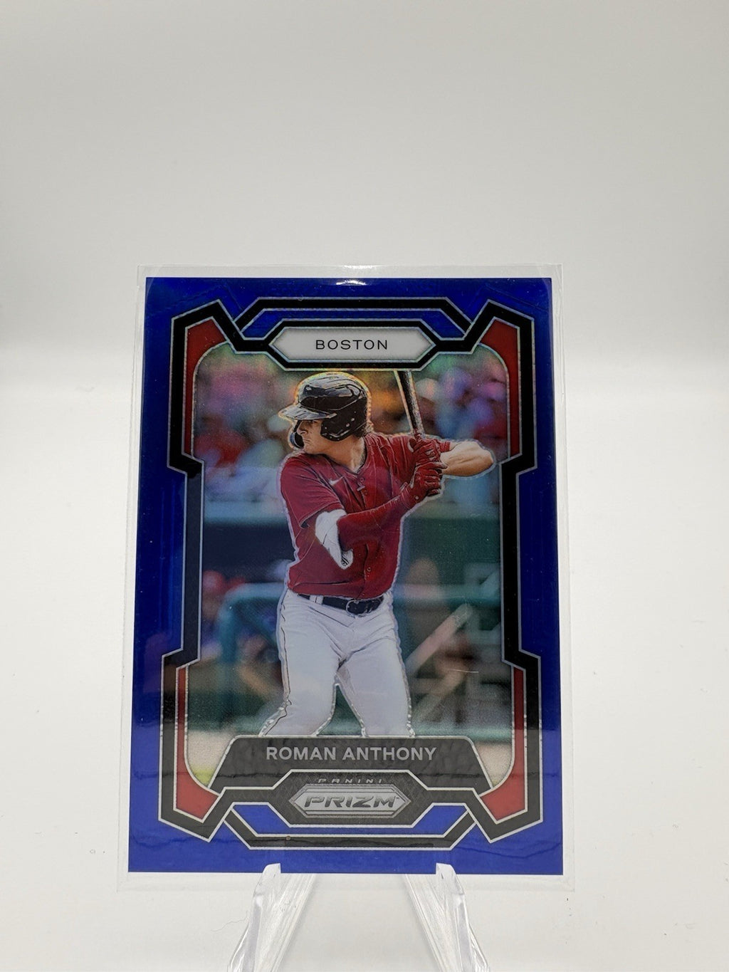 2024 Panini Prizm - Roman Anthony #49 Blue Prizm /199 (RC)