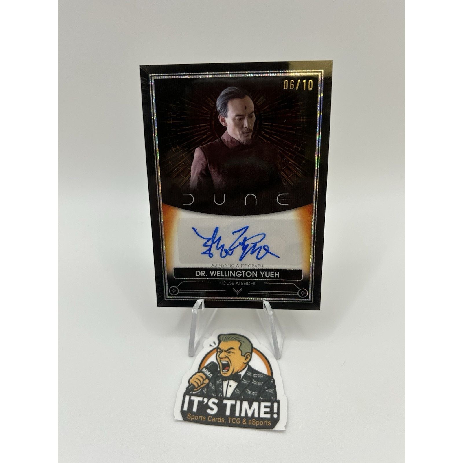 2024 Topps Chrome Dune Dr. Wellington Yueh Chang Chen Auto AUTOGRAPH Black /10