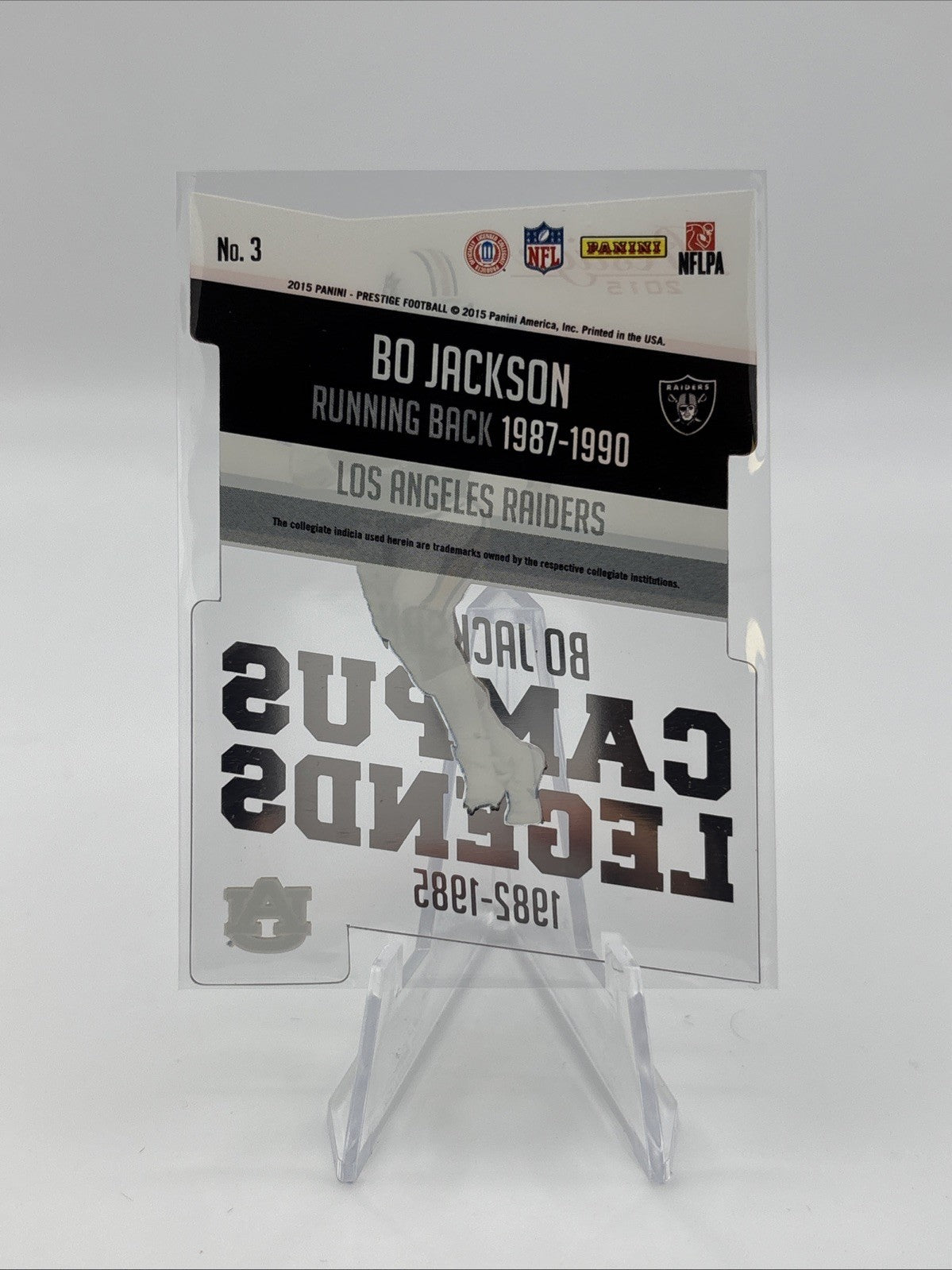2015 Panini Prestige - Campus Legends Bo Jackson #3