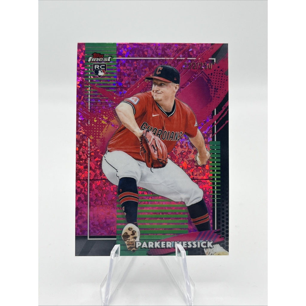 2026 Finest #277 Parker Messick Pink Refractors #/250