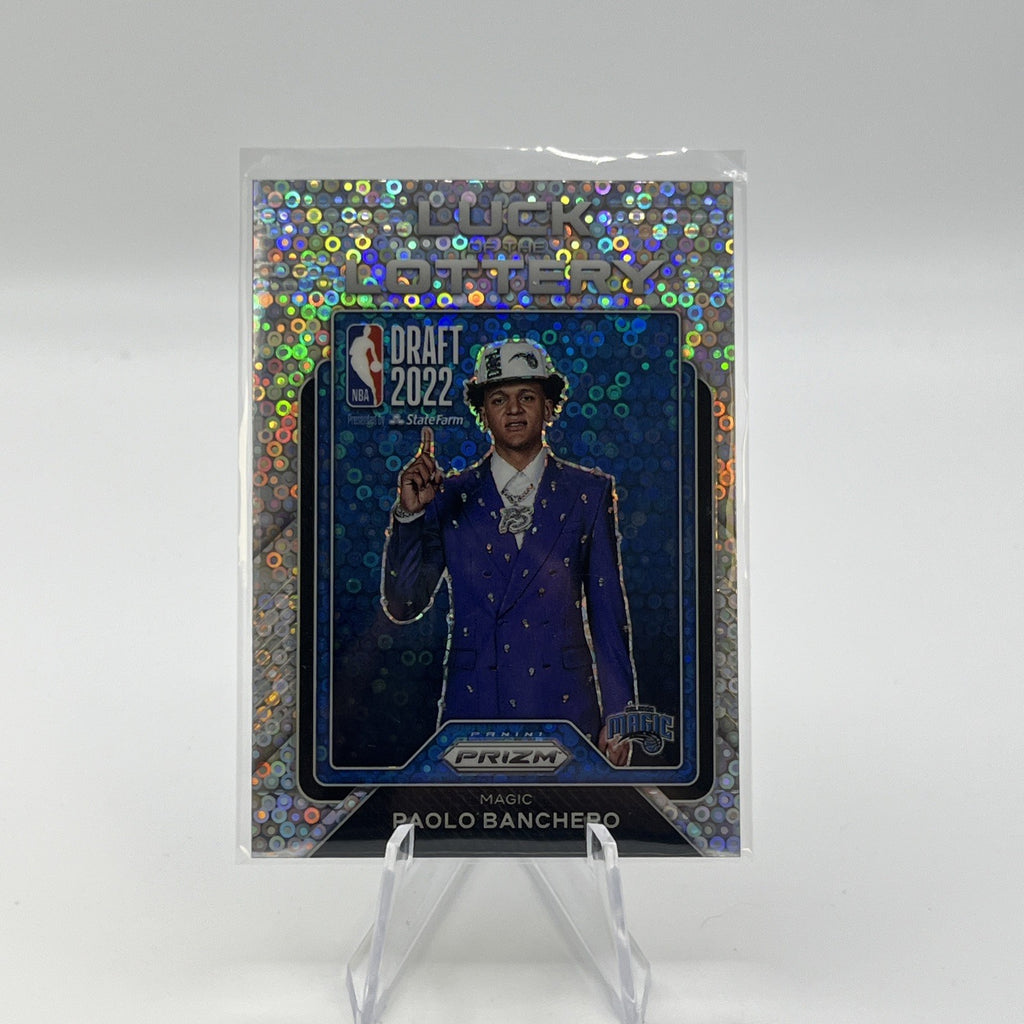 2022-23 Prizm Paolo Banchero Luck Of The Lottery Disco Prizm